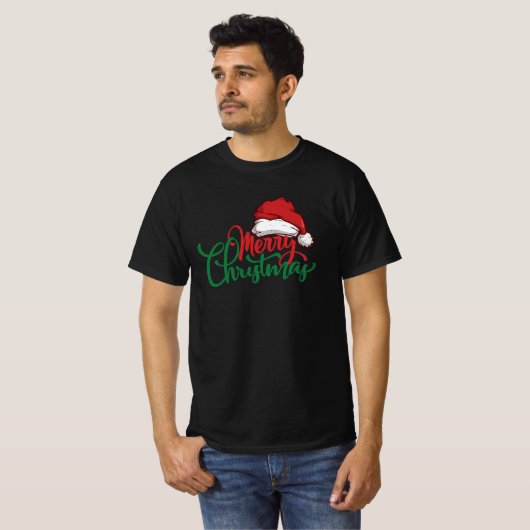 Frohe Weihnachts-T - Shirt (Vorne ganz)