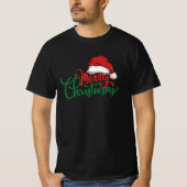 Frohe Weihnachts-T - Shirt (Vorderseite)