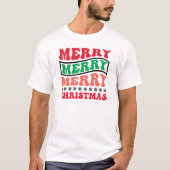 Frohe Weihnachts-T - Shirt (Vorderseite)