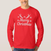 Frohe Weihnachts-T - Shirt (Vorderseite)