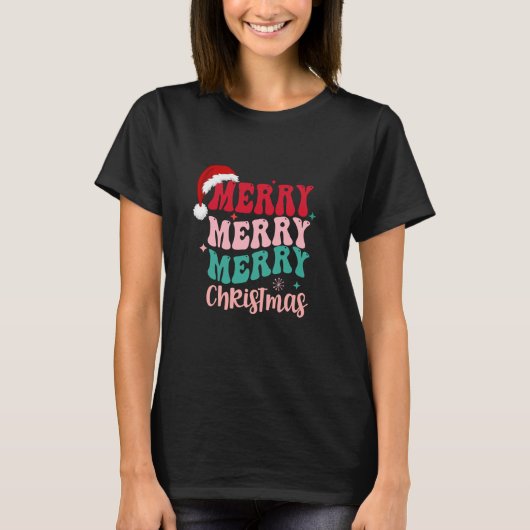 Frohe Weihnachts-T - Shirt (Vorderseite)