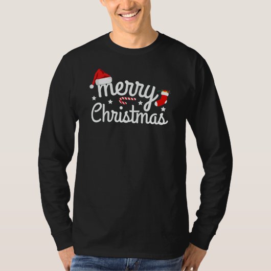 Frohe Weihnachts-T - Shirt (Vorderseite)