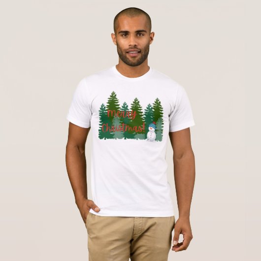 Frohe Weihnachts-T - Shirt (Vorne ganz)