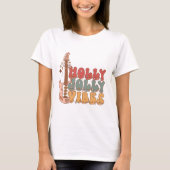 Frohe Weihnachts-T - Shirt für Holly Jolly Vibes (Vorderseite)