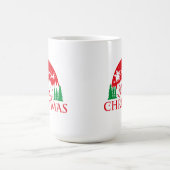 Frohe Weihnachts-T - Shirt Kaffeetasse (Mittel)