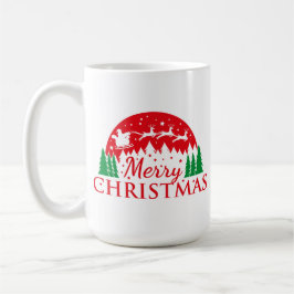 Frohe Weihnachts-T - Shirt Kaffeetasse