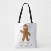 Frohe Weihnachts-Tasche Tasche (Vorderseite)