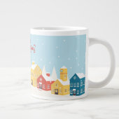 Frohe Weihnachts-Tasse | Feiertag Jumbo-Tasse (Rechts)