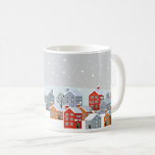 Frohe Weihnachts-Tasse | Feiertag Kaffeetasse (VorderseiteRechts)