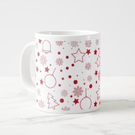 Frohe Weihnachts-Tasse Jumbo-Tasse