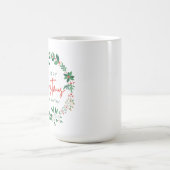 Frohe Weihnachts-Tasse Kaffeetasse (Mittel)