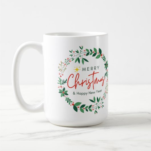 Frohe Weihnachts-Tasse Kaffeetasse (Links)