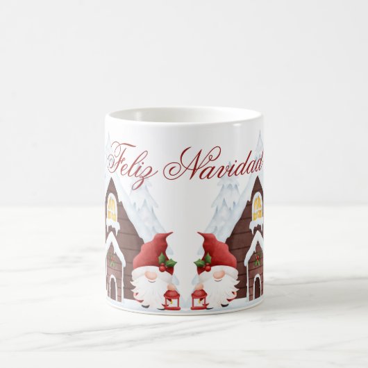 Frohe Weihnachts-Tasse Kaffeetasse (Mittel)