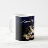 Frohe Weihnachts-Tasse Kaffeetasse (Vorderseite Links)