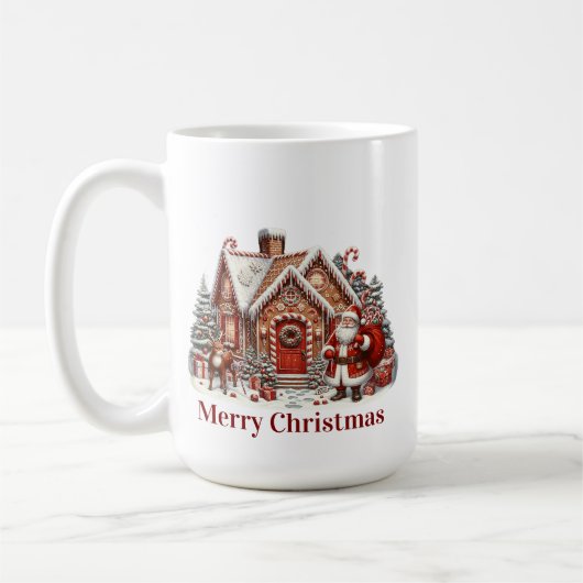 Frohe Weihnachts-Tasse Kaffeetasse (Links)