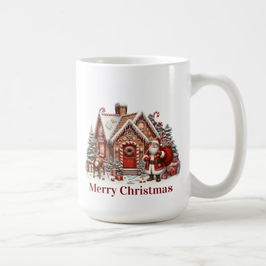 Frohe Weihnachts-Tasse Kaffeetasse (Rechts)