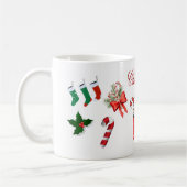 Frohe Weihnachts-Tasse Kaffeetasse (Links)