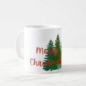 Frohe Weihnachts-Tasse Kaffeetasse (Vorderseite Links)