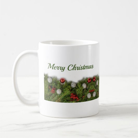 Frohe Weihnachts-Tasse Kaffeetasse (Links)