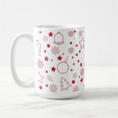 Frohe Weihnachts-Tasse Kaffeetasse (Links)
