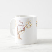 Frohe Weihnachts-Tasse Kaffeetasse (Vorderseite Links)