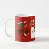 Frohe Weihnachts-Tasse Kaffeetasse (Links)