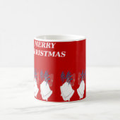 Frohe Weihnachts-Tasse Kaffeetasse (Mittel)