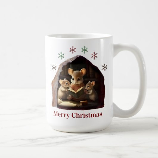 Frohe Weihnachts-Tasse Kaffeetasse (Rechts)