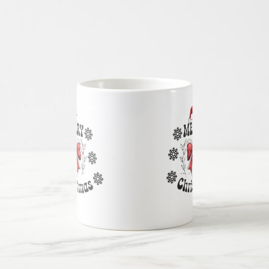 Frohe Weihnachts-Tasse Kaffeetasse (Mittel)