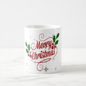 Frohe Weihnachts-Tasse Kaffeetasse (Mittel)