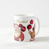 Frohe Weihnachts-Tasse Kaffeetasse (VorderseiteRechts)