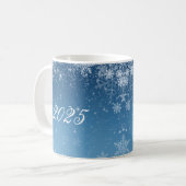 Frohe Weihnachts-Tasse Kaffeetasse (Vorderseite Links)