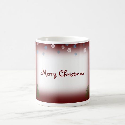 Frohe Weihnachts-Tasse Kaffeetasse (Mittel)
