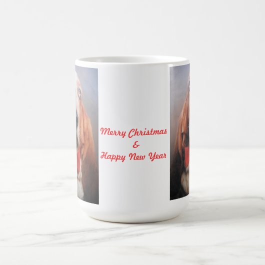 Frohe Weihnachts-Tasse Kaffeetasse (Mittel)