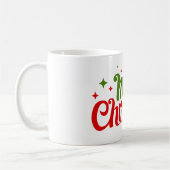 Frohe Weihnachts-Tasse Kaffeetasse (Links)