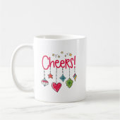 Frohe Weihnachts-Tasse Kaffeetasse (Links)