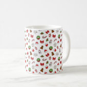 Frohe Weihnachts-Tasse Kaffeetasse (VorderseiteRechts)