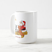 Frohe Weihnachts-Tasse Kaffeetasse (Vorderseite Links)