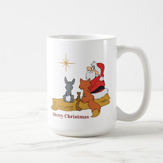 Frohe Weihnachts-Tasse Kaffeetasse (Rechts)