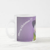 Frohe Weihnachts-Tasse Mattglastasse (Links)