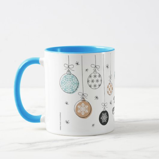 Frohe Weihnachts-Tasse Tasse (Links)
