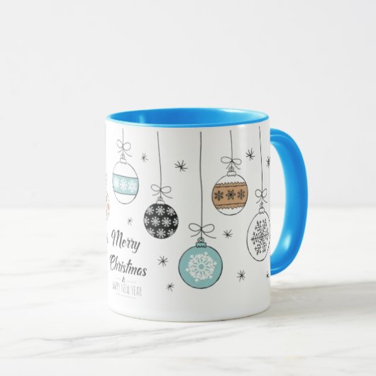 Frohe Weihnachts-Tasse Tasse (VorderseiteRechts)