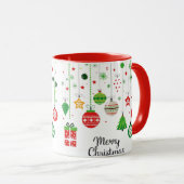 Frohe Weihnachts-Tasse Tasse (VorderseiteRechts)