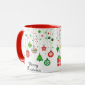 Frohe Weihnachts-Tasse Tasse (Vorderseite Links)