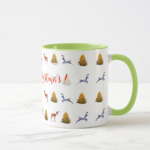 Frohe Weihnachts-Tasse Tasse