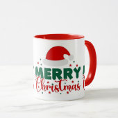 Frohe Weihnachts-Tasse Tasse (VorderseiteRechts)