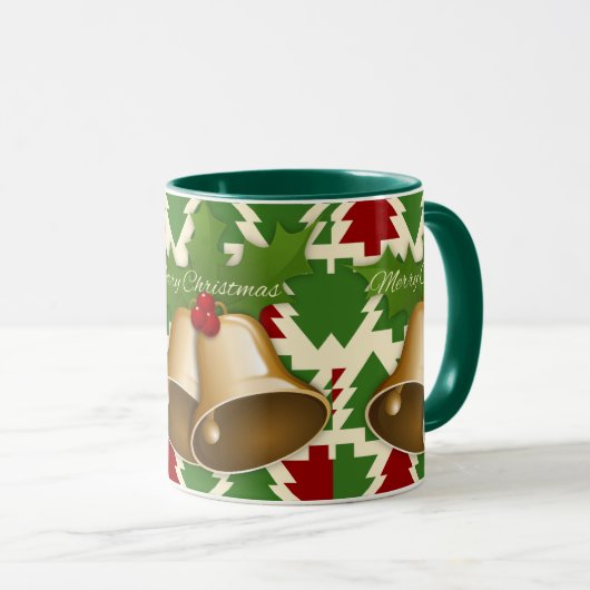 Frohe Weihnachts-Tasse Tasse (VorderseiteRechts)