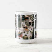 Frohe Weihnachts-Tasse Verwandlungstasse (Zentrum)