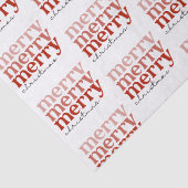 Frohe Weihnachts Text grüßen und weiß Seidenpapier (Detail)