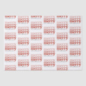 Frohe Weihnachts Text grüßen und weiß Seidenpapier (Vorderseite)